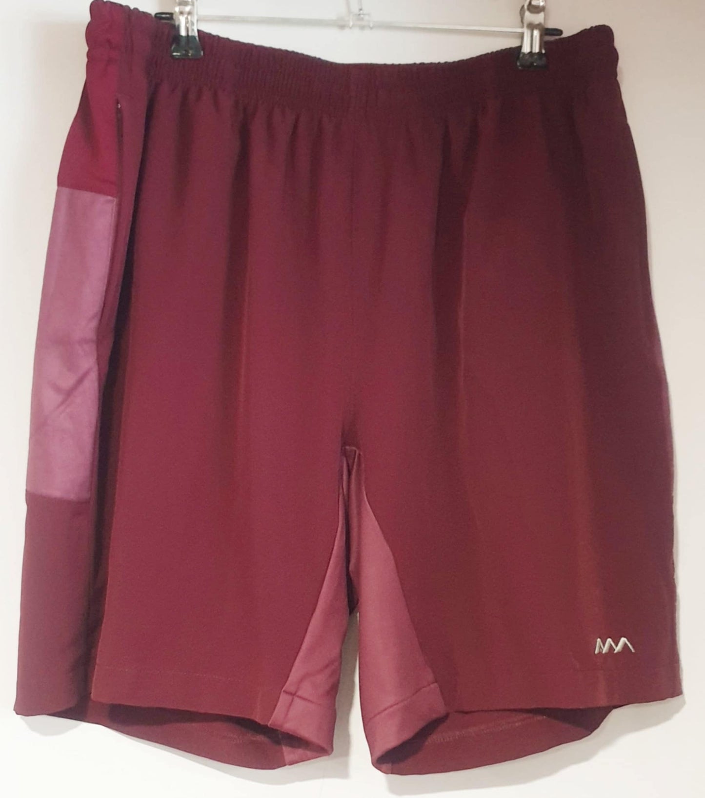 Shorts Mens Burgundy Chamois