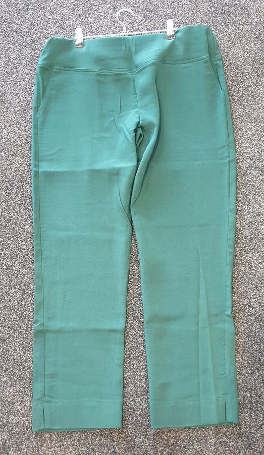 Pants Ladies Sleek Bottle Green