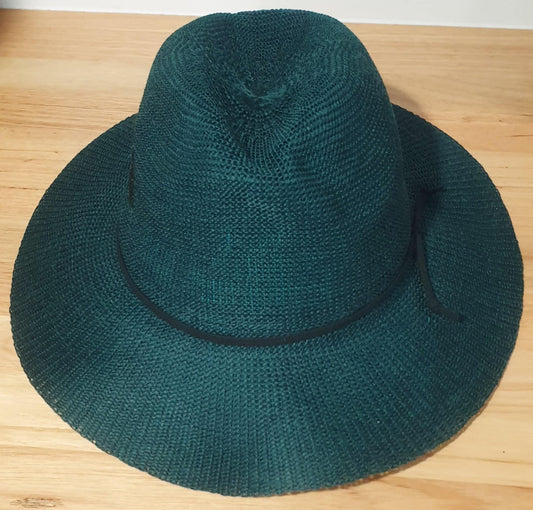 Hats Ladies Avenel Wide Brim Bottle Green