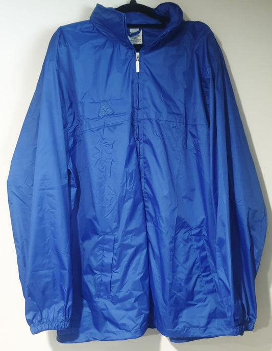 Raincoat Waterproof Lined Royal Blue