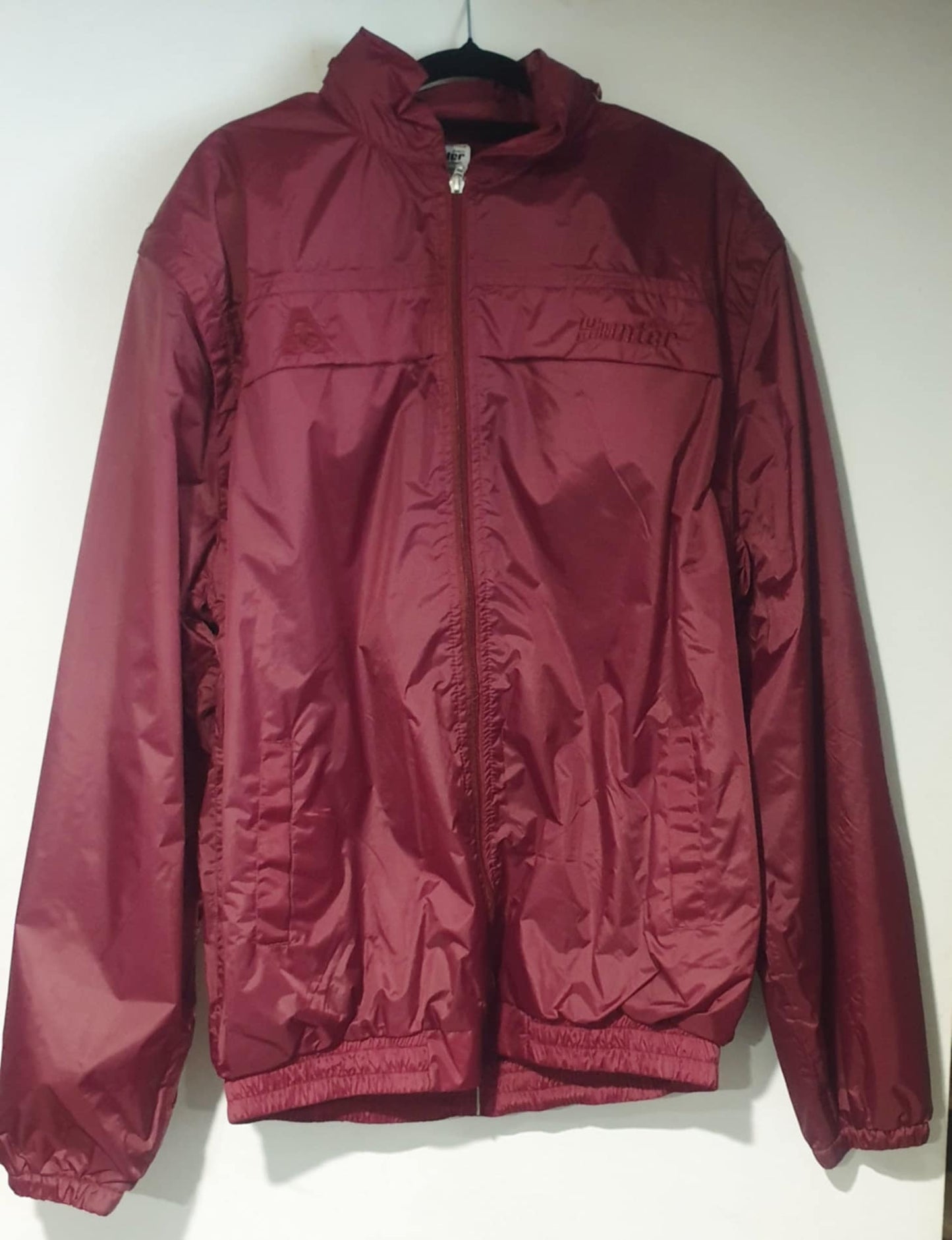 Raincoat Waterproof Lined Maroon