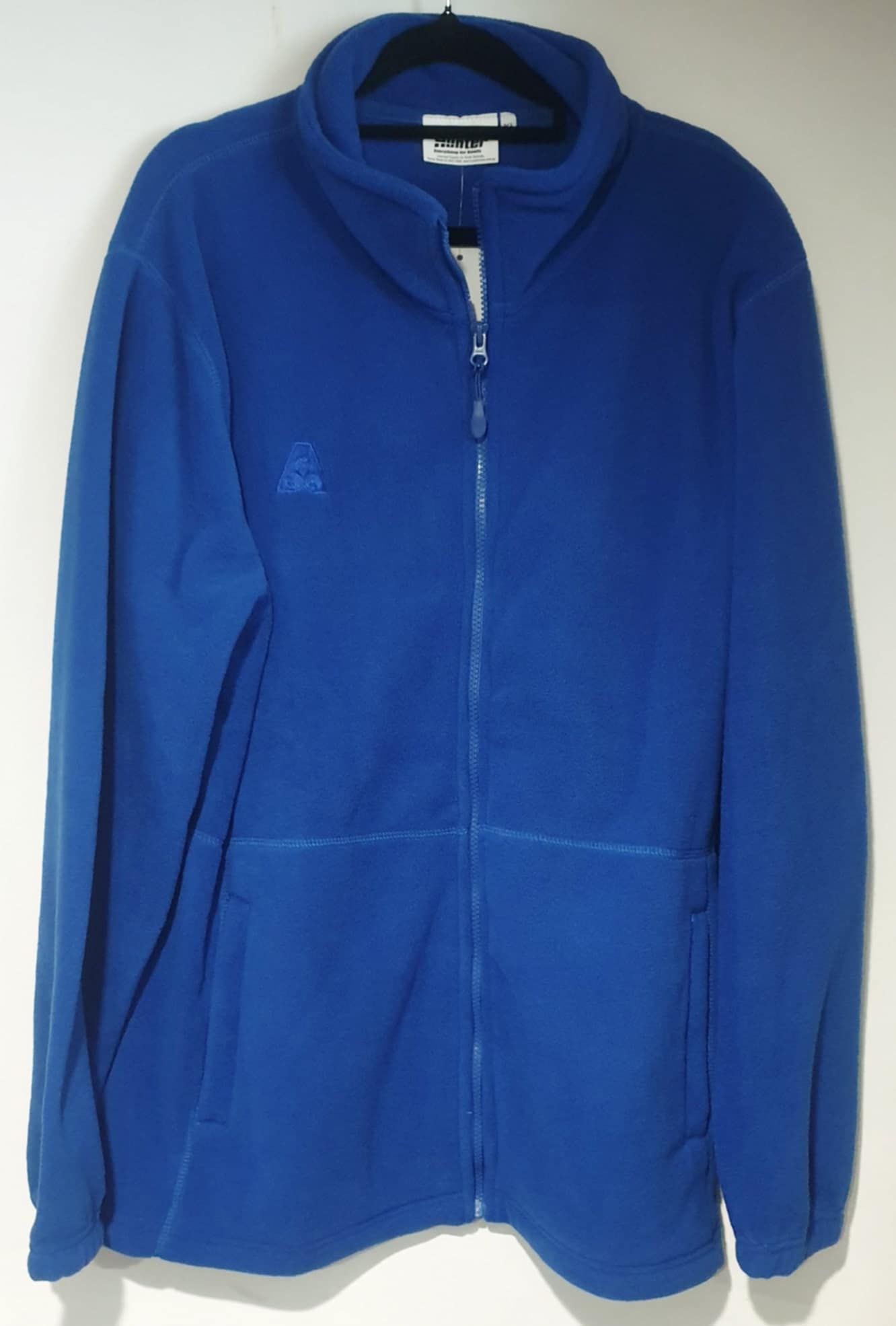 Jacket Hunters Fleece Zipper Royal Blue